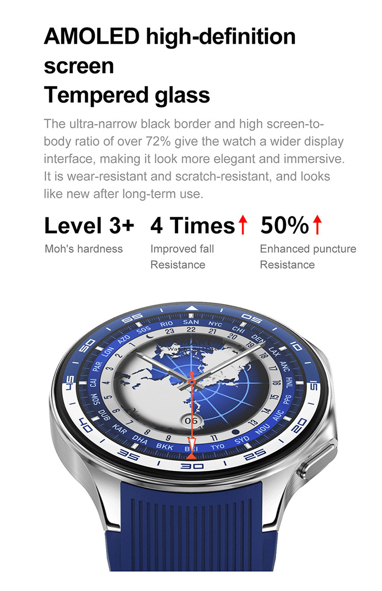 DT watch X AMOLED Screen